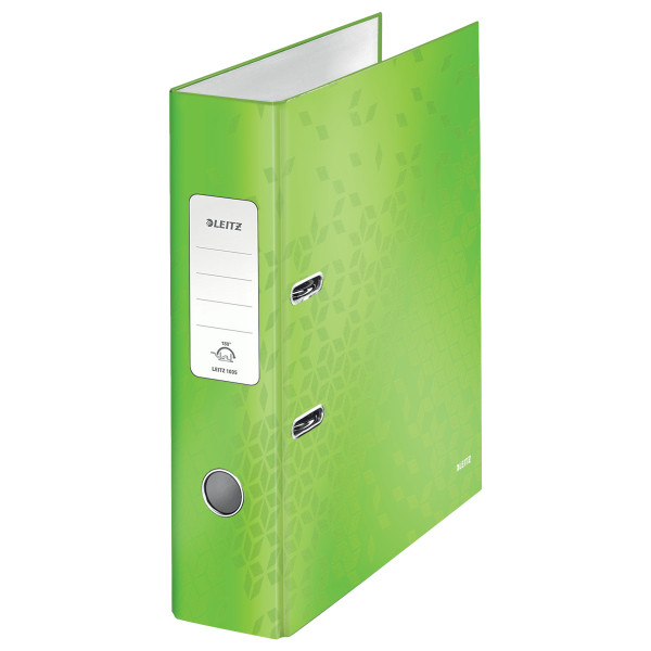 Leitz Archivador A4 | carton | verde | 80 mm | Leitz 180° WOW 10050054 202998 - 1