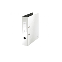 Archivero A4 | cartón | metalizado en blanco | 80 mm | Leitz 180° WOW 426722