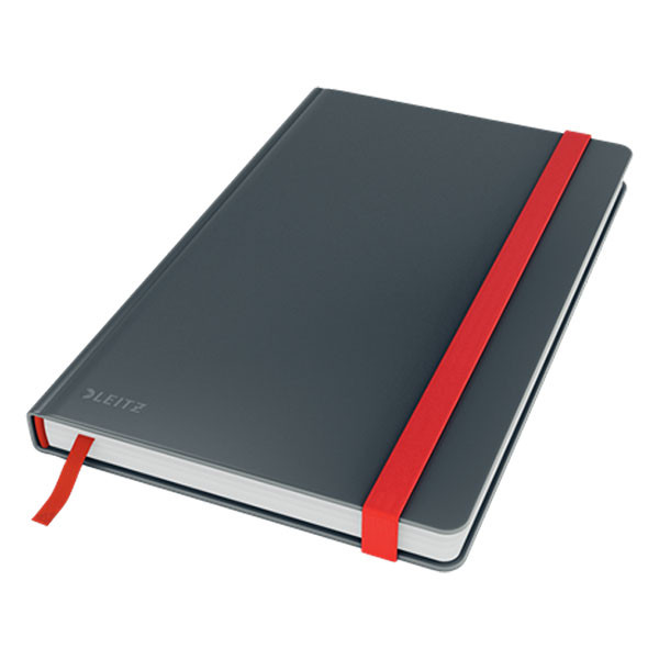 Leitz Cosy A5 Cuaderno cuadros tacto suave 90 gramos 96 hojas gris terciopelo 44540089 226371 - 1