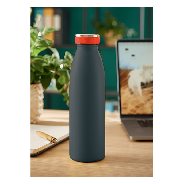 Leitz Cosy Botella térmica de acero inoxidable de 500 ml gris terciopelo 226450 - 2