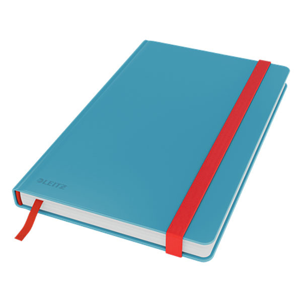 Leitz Cosy Cuaderno A5 cuadros tacto suave 90 gramos 96 hojas azul sereno 44540061 226370 - 1