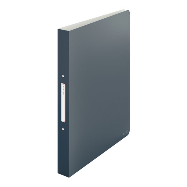 Leitz Cosy carpeta de anillas con 2 juntas gris terciopelo (32 mm)