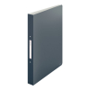 Leitz Cosy carpeta de anillas con 2 juntas gris terciopelo (32 mm) 226363 - 1