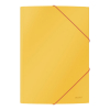 Leitz Cosy carpeta de cartón con 3 solapas amarillo cálido 226406 - 1