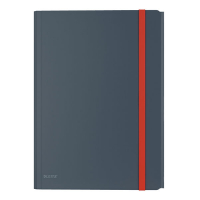 Leitz Cozy Mobile Carpeta 3 solapas gris terciopelo con compartimento 46190089 226390