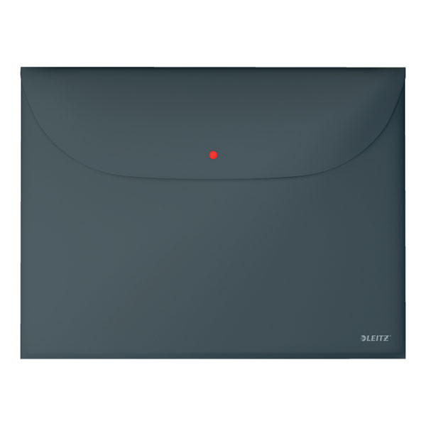 Leitz Cozy Privacy sobre para documentos A4 gris terciopelo (3 piezas) 47090089 226405 - 1