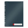Leitz Cozy Privacy view carpeta con tira perforada desplegable gris terciopelo A4 (3 unidades) 46680089 226402