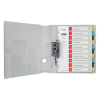 Leitz Cozy separadores imprimibles A4 con 10 pestañas (11 agujeros) 12470000 226367 - 2