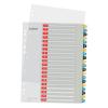 Leitz Cozy separadores imprimibles A4 con 20 pestañas (11 agujeros) 12490000 226369 - 1