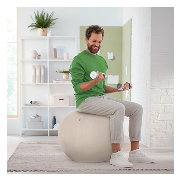 Leitz Ergo Bola de asiento activo gris claro 65 cm 227625 - 4