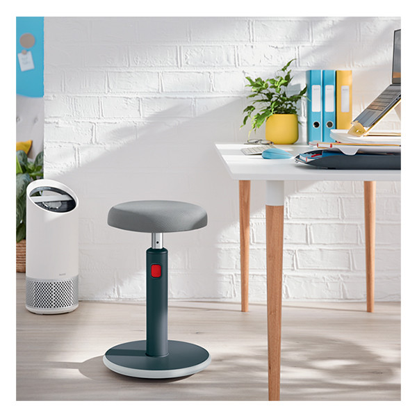 Leitz Ergo Cosy Active Taburete ajustable gris 227600 - 3