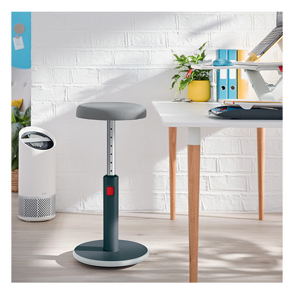 Leitz Ergo Cosy Active Taburete ajustable gris 227600 - 4