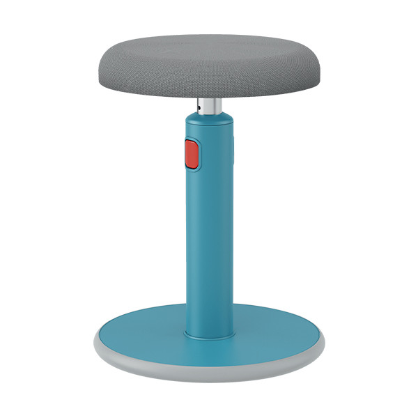 Leitz Ergo Cosy taburete activo azul para sentarse y pararse