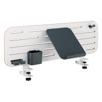 Leitz Ergo tablero perforado de escritorio con soporte para portátil 80 x 25 cm 65490000 202755
