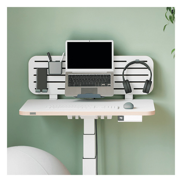 Leitz Ergo tablero perforado de escritorio con soporte para portátil 80 x 25 cm 65490000 202755 - 9