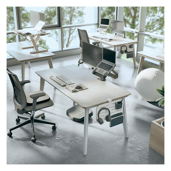 Leitz Ergo tablero perforado para escritorio de 42 x 25 cm 65480000 202753 - 7