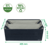 Leitz Hot Desking Bolsa de trabajo de tela SE001134 - 2