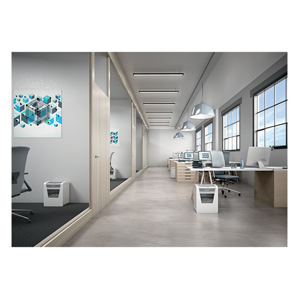 Leitz IQ Office Destructora de papel blanco 80020000 226115 - 5