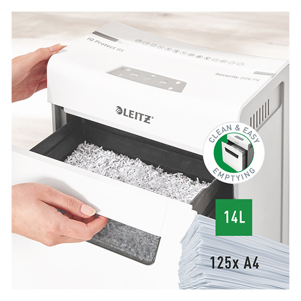 Leitz IQ Protect Premium 8X Destructora de papel 80910000 226557 - 3