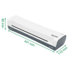 Leitz Plastificadora iLAM Home A3 blanco/gris SE001267 - 3