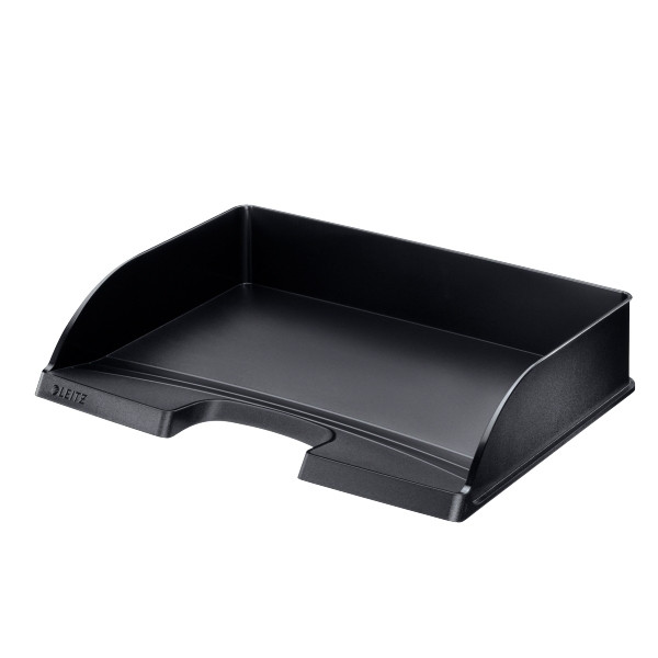 Leitz Plus bandeja portadocumentos negra apaisada
