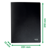 Leitz Recycle carpeta de fundas negro (20 fundas) 226492 - 4
