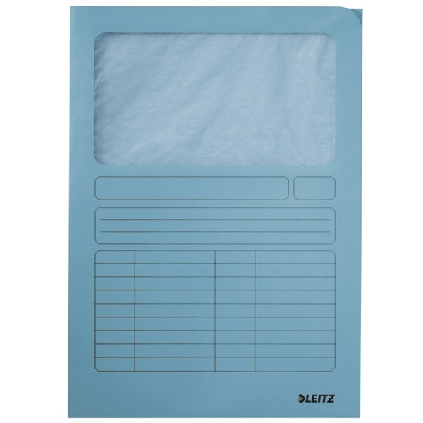 Leitz carpeta ventana azul claro A4 (100 unidades)