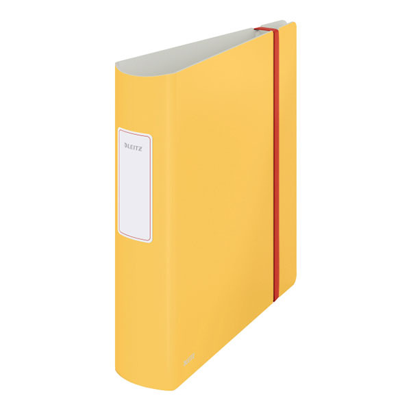 Leitz cosy Active 180° archivador A4 amarillo cálido 80 mm
