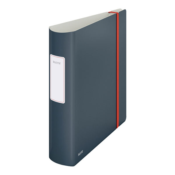Leitz cosy Active 180° archivador A4 terciopelo gris 80 mm