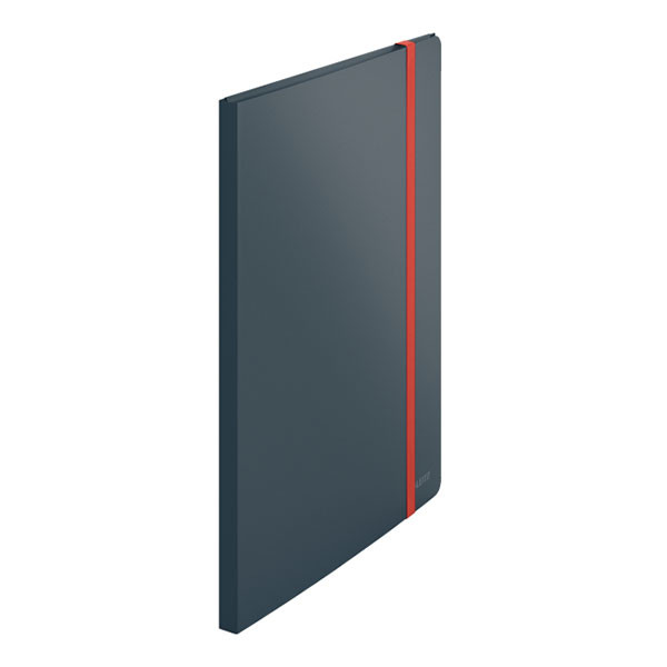 Leitz cosy Mobile Plus carpeta de fundas A4 terciopelo gris (20 compartimentos)
