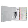 Leitz cosy separadores imprimibles A4 con 12 pestañas (11 agujeros) 226368 - 2