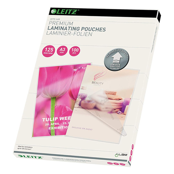 Leitz iLAM bolsa para plastificar A3 brillante 2x125 micras (100 unidades)