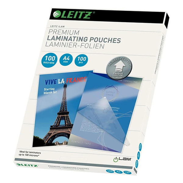 Leitz iLAM bolsa para plastificar A4 brillante 2x100 micras (100 unidades) 74800000 211088 - 1