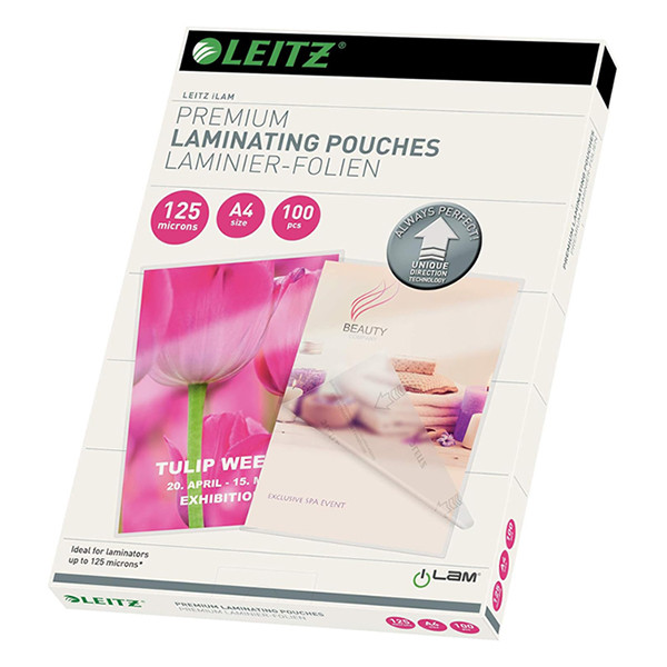 Leitz iLAM bolsa para plastificar A4 brillante 2x125 micras (100 unidades) 74810000 211092 - 1