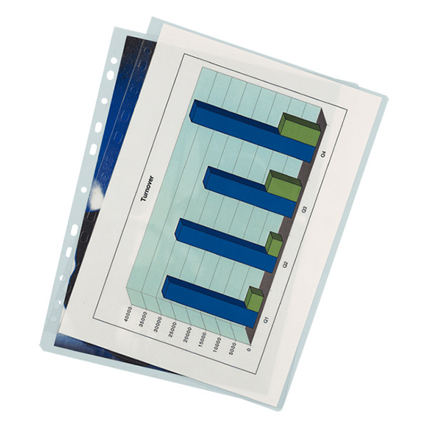 Leitz iLAM bolsa para plastificar A4 con perforación brillante 2x125 micras (100 piezas) 33878 211116 - 2