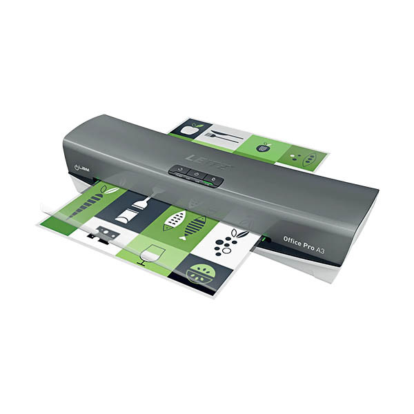 Leitz iLam plastificadora A3 Office Pro plateada