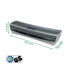 Leitz iLam plastificadora A3 Office Pro plateada 226104 - 4
