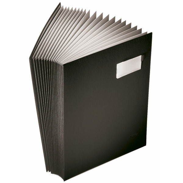 Leitz portafirmas con 20 compartimentos A4 negro