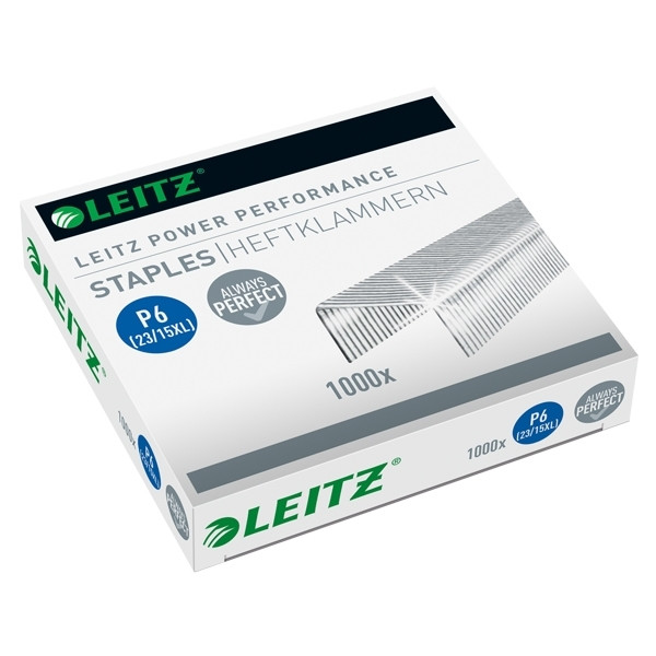 Leitz power performance grapas  23/15XL (P6) (1000 piezas) 55790000 211422 - 1