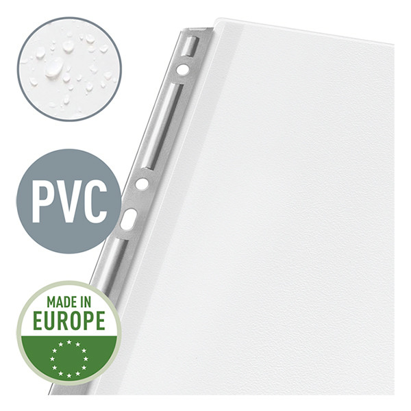 Leitz premium funda con tira de metal de 11 orificios A4 170 micras (3 unidades) 202525 - 2