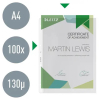Leitz premium funda transparente A4 4 agujeros 130 micras (100 piezas) 211488 - 2