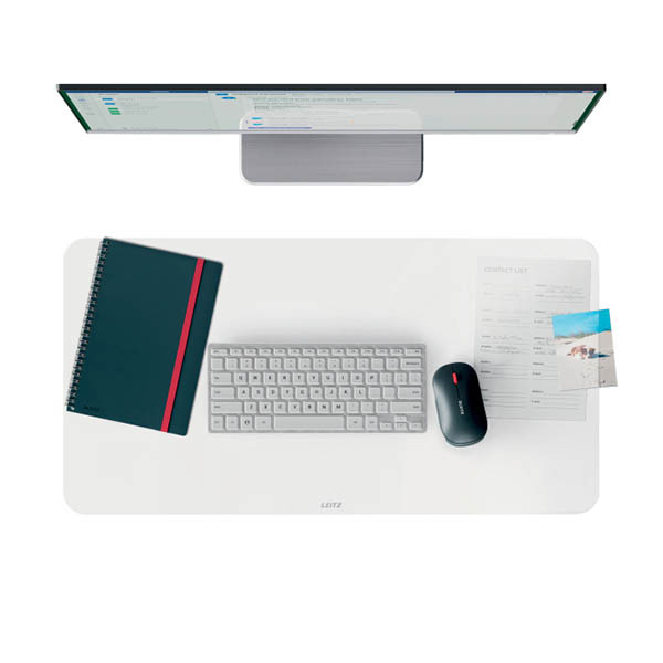 Leitz protector de escritorio 36 x 70 cm transparente mate 213458 - 1