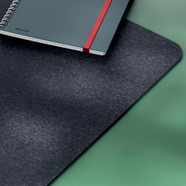 Leitz protector de escritorio de fieltro 36 x 70 cm gris oscuro 213463 - 3