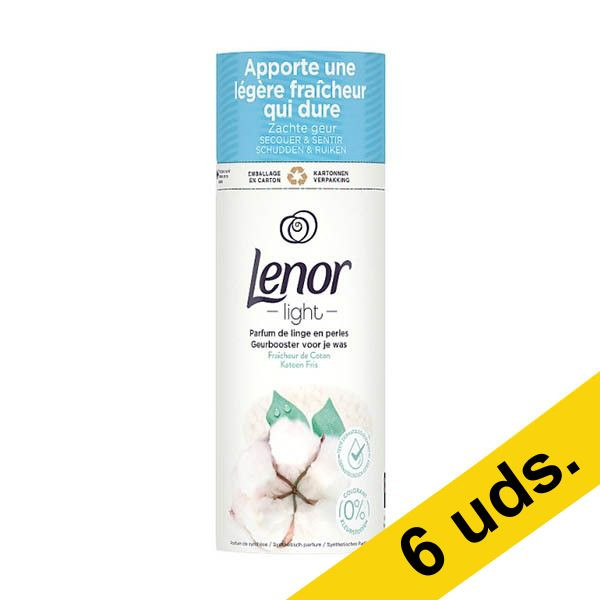 Lenor Cotton Fresh perlas perfumadas para la ropa de 165 g | Pack 6 uds SLE00501 - 1