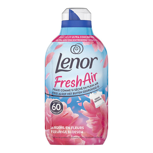 Lenor Fresh Air Outdoorable Flowery Blossom suavizante de telas 840 ml (60 lavados)