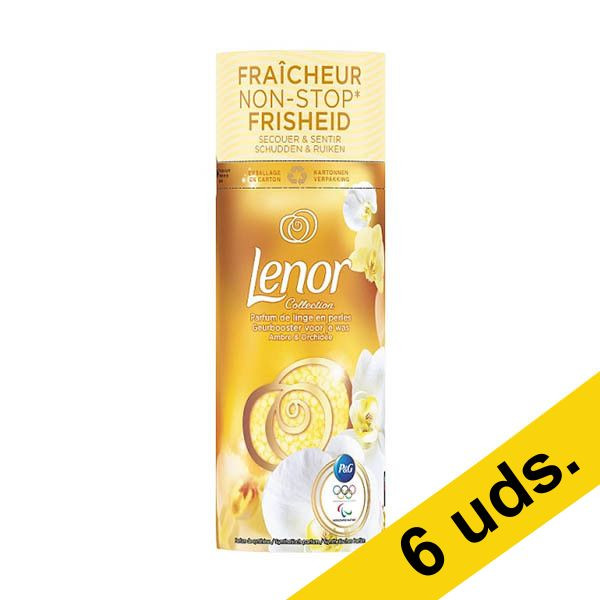 Lenor Orquídea Dorada perlas perfumadas para la ropa de 165 g | Pack 6 uds SLE00499 - 1