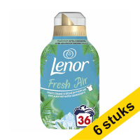 Pack Ahorro: 6x Lenor Fresh Air Outdoorable Northern Lights suavizante de telas 504 ml (36 lavados)