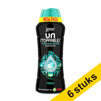 Pack Ahorro: 6x Lenor Unstoppables Fragrance Booster Fragrance Pearls Fresh 495 gramos (41 lavados)