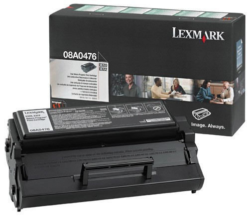 Lexmark 08A0476 toner negro (original) 08A0476 034084 - 1