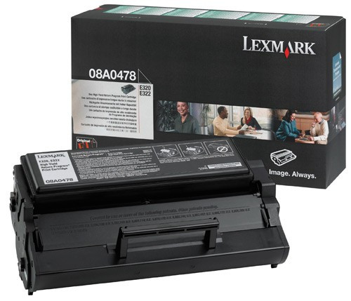 Lexmark 08A0478 toner negro XL (original) 08A0478 034086 - 1